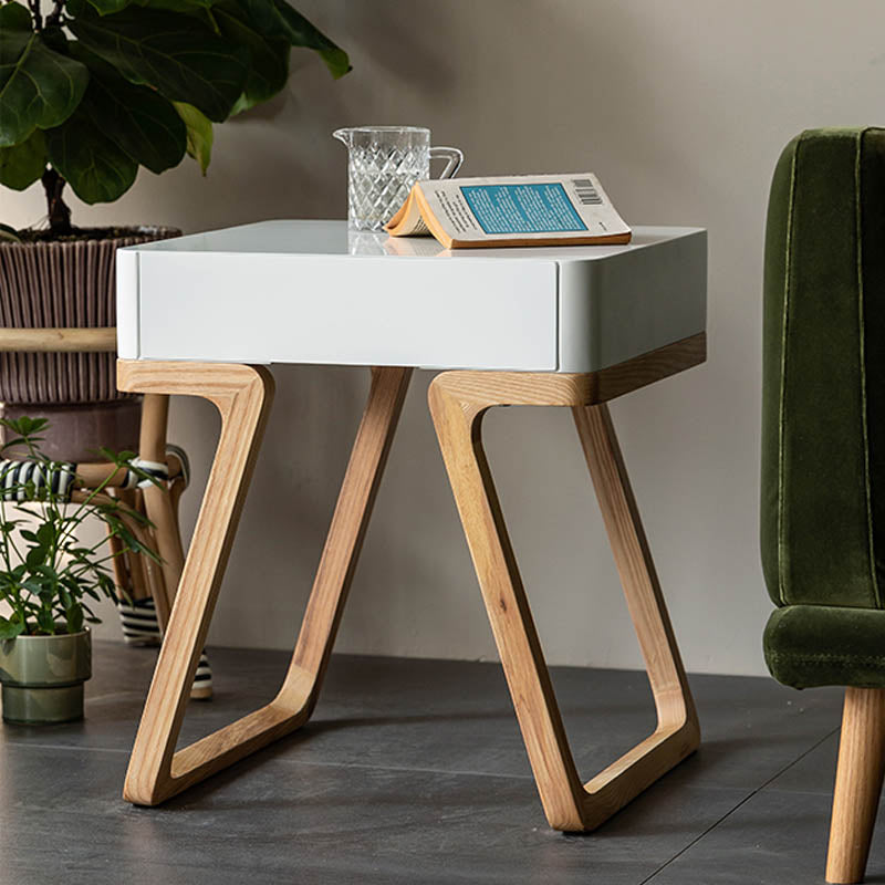 Modern Blank Sides Side Table