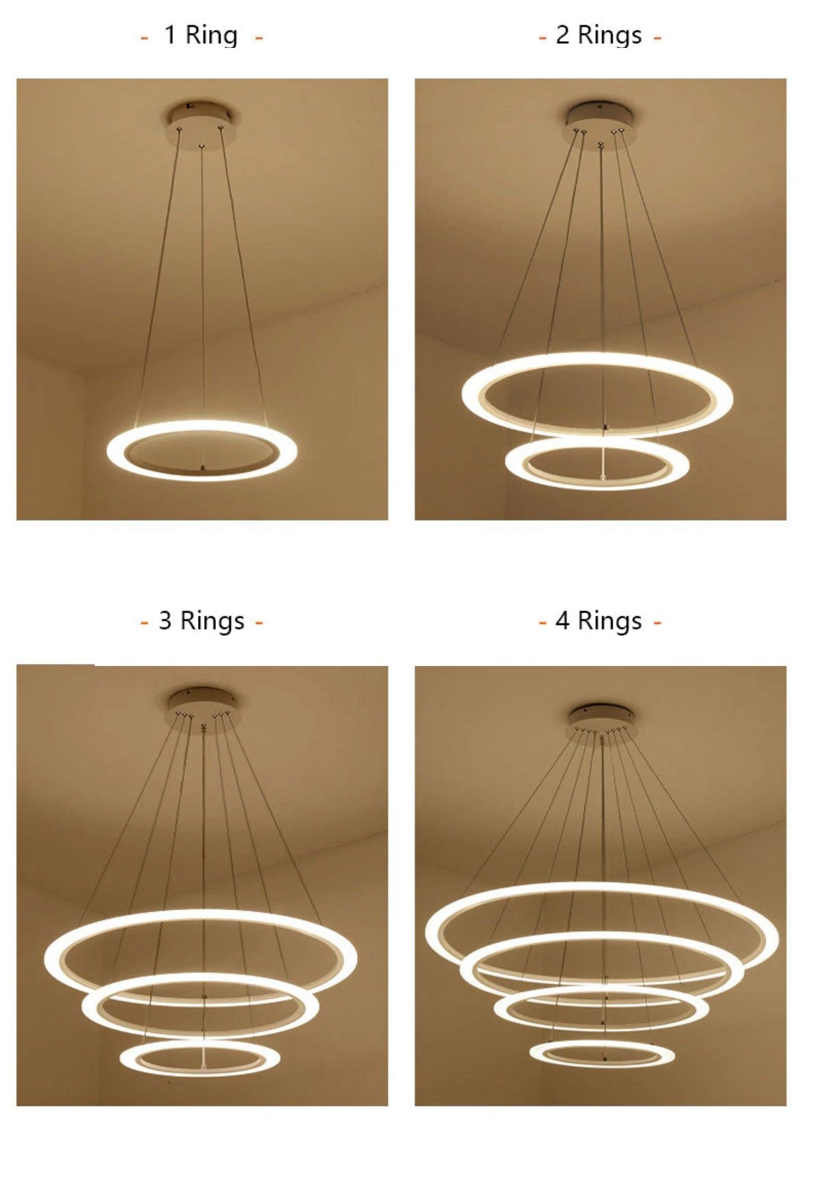 Modern Circle Linear Light - Nordic Side - 