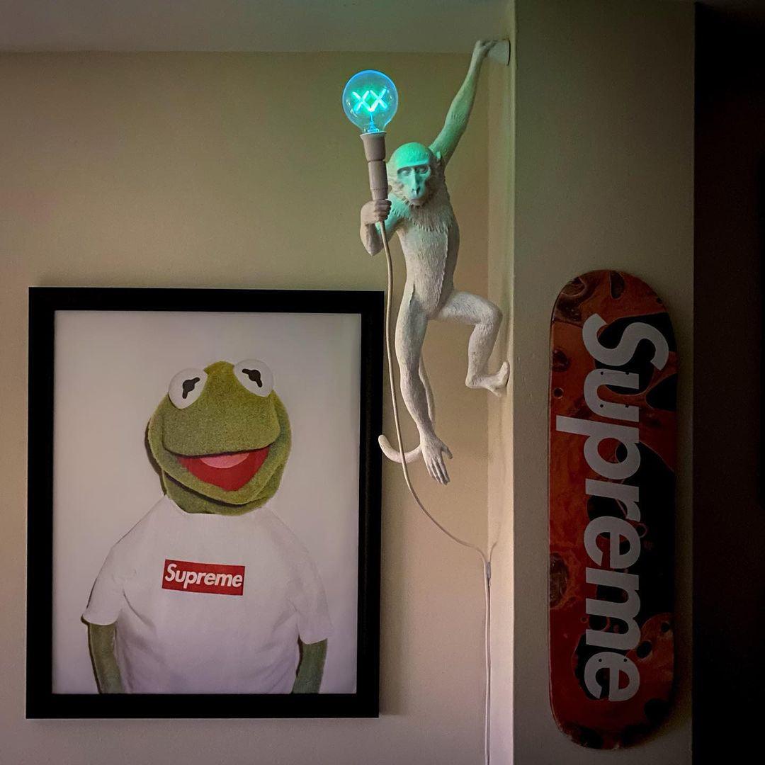 Monkey Wall Lamp