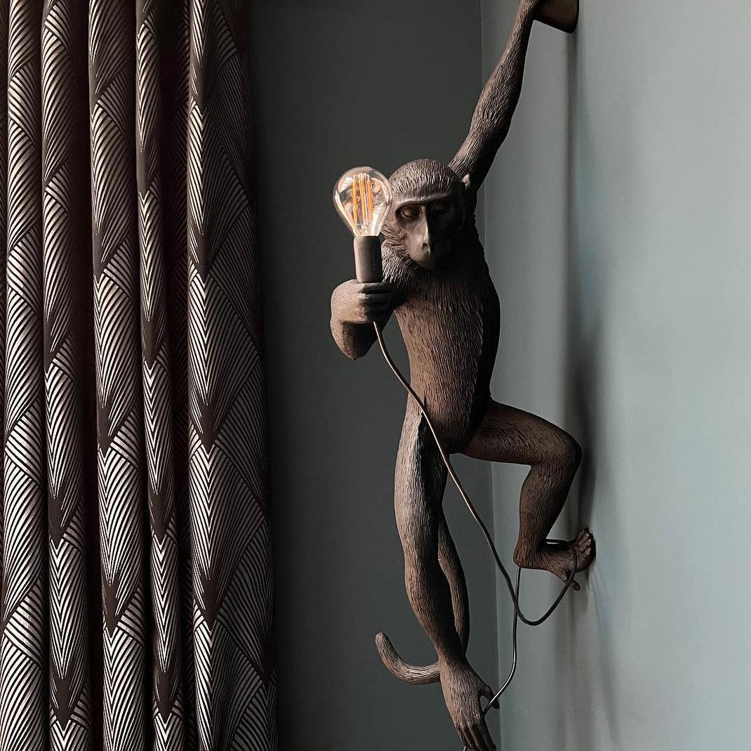 Monkey Wall Lamp