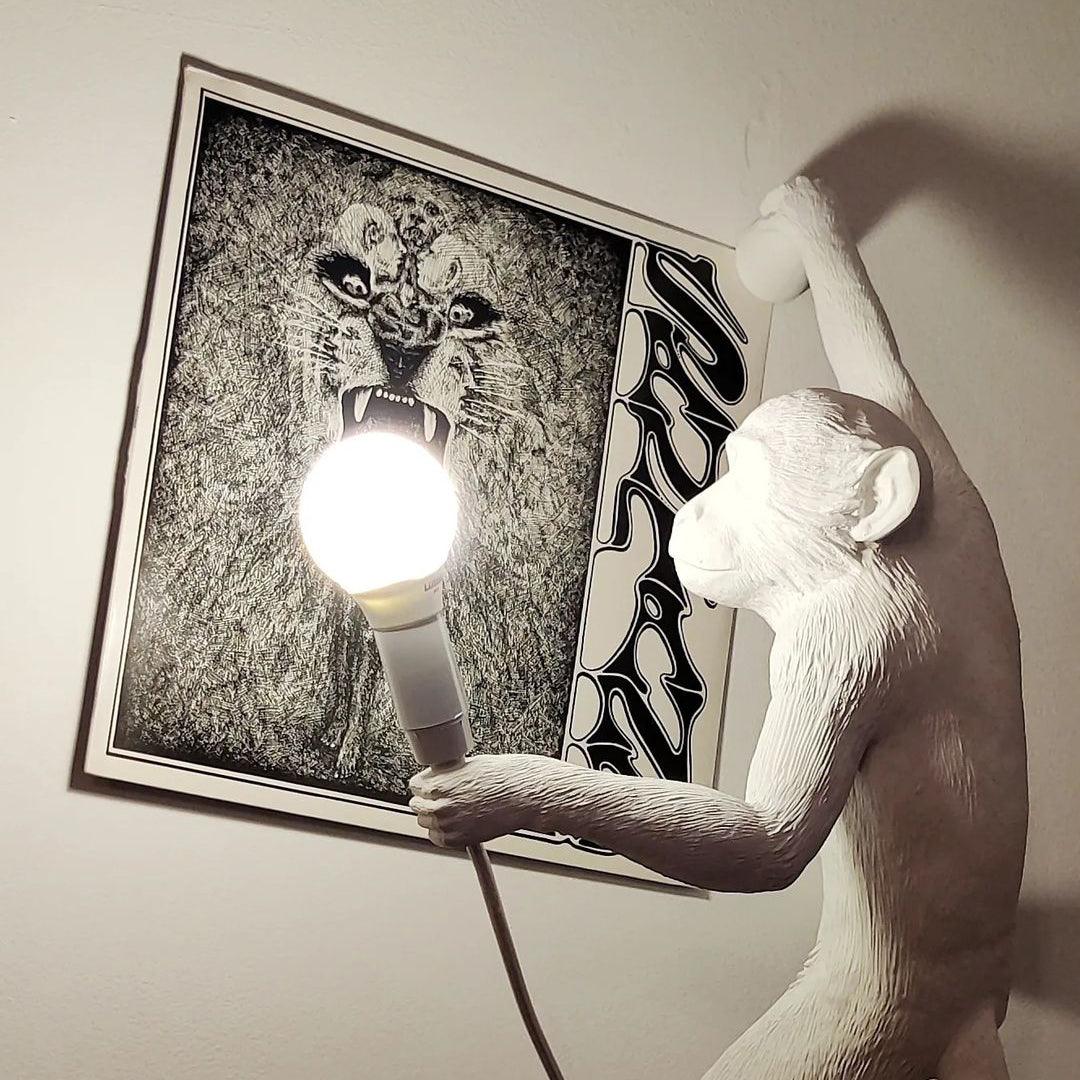 Monkey Wall Lamp