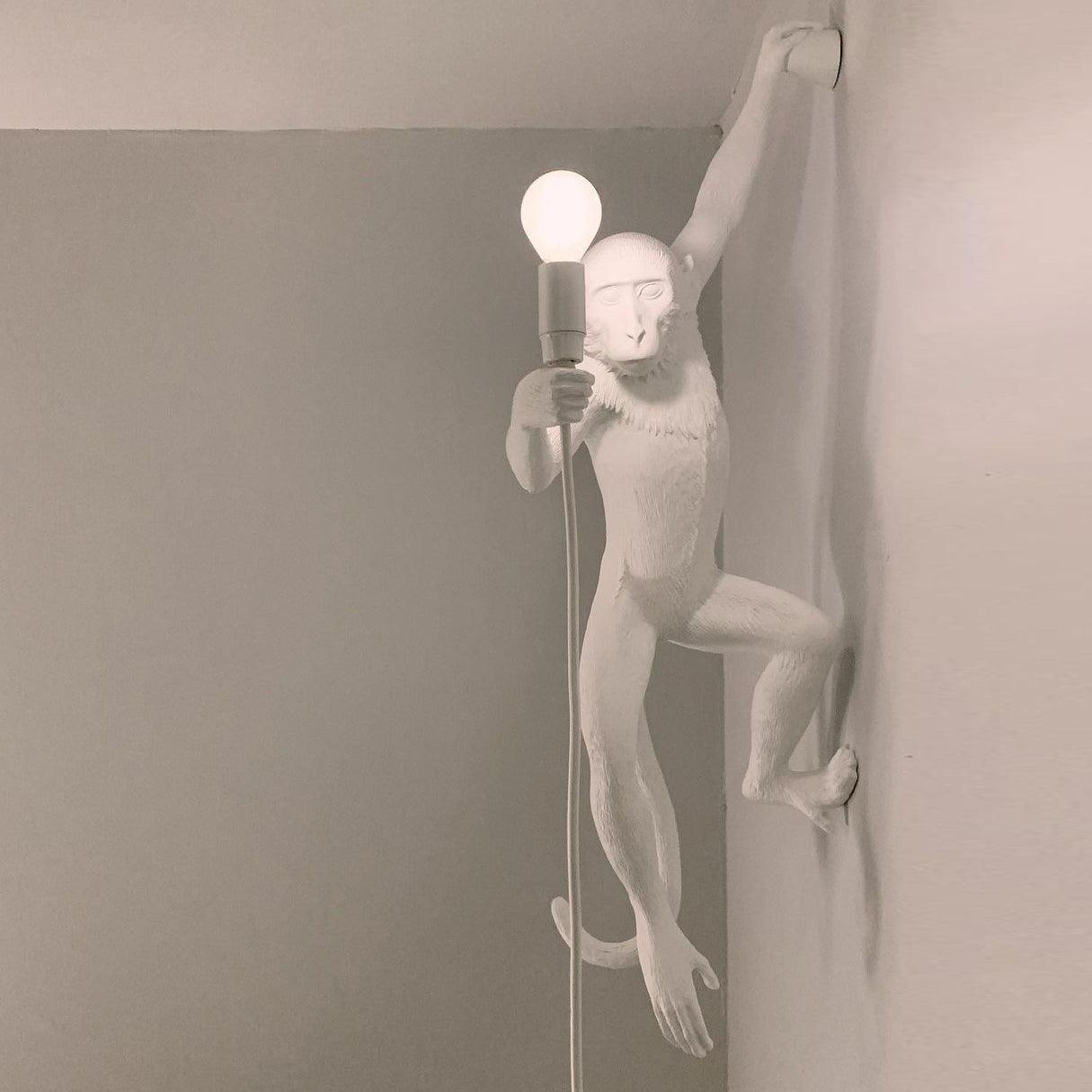 Monkey Wall Lamp