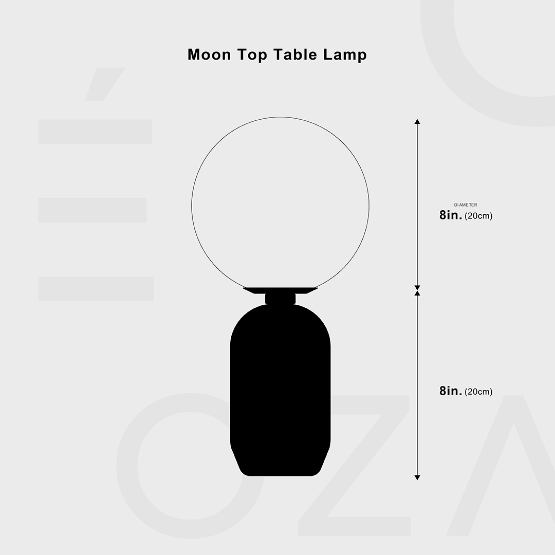 Moon Top Table Lamp