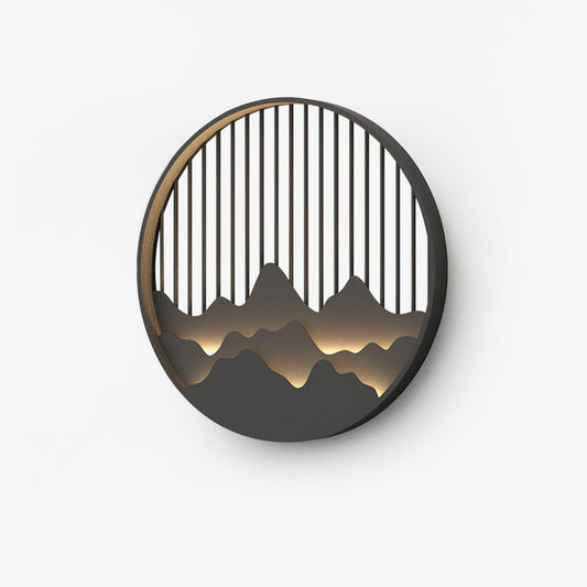 Mountain Outdoor Wall Lamp