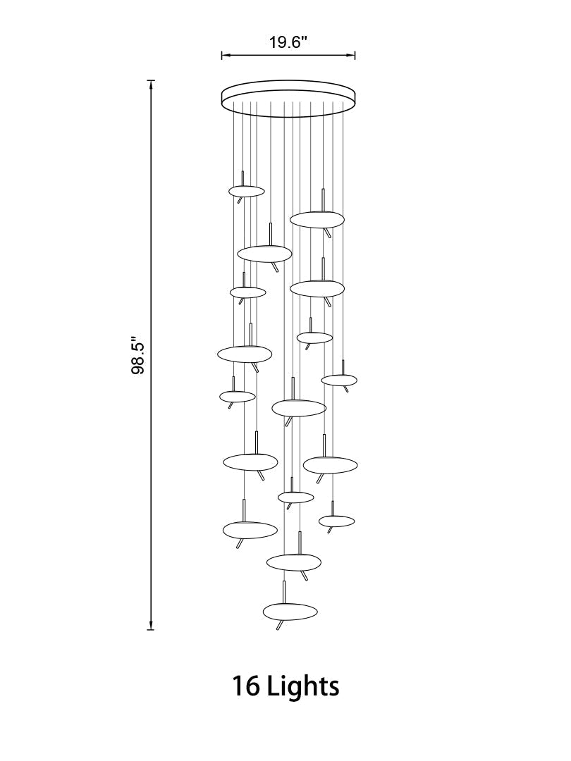 Multi-light Chandelier