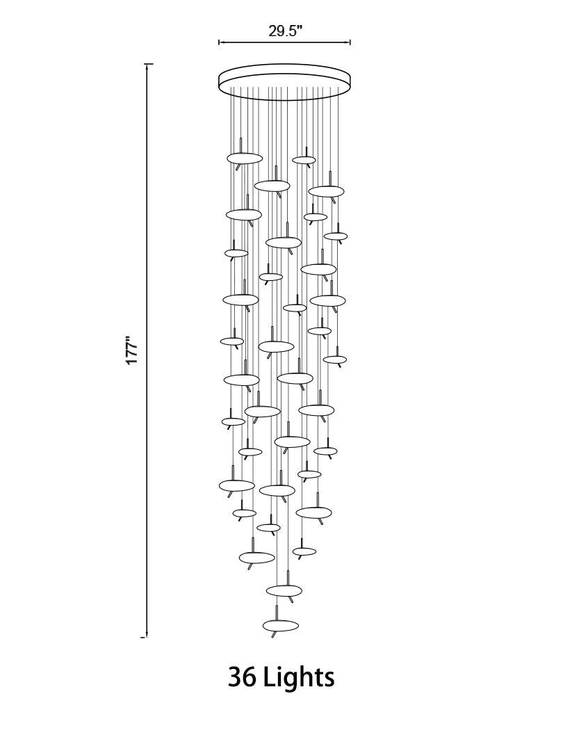 Multi-light Chandelier