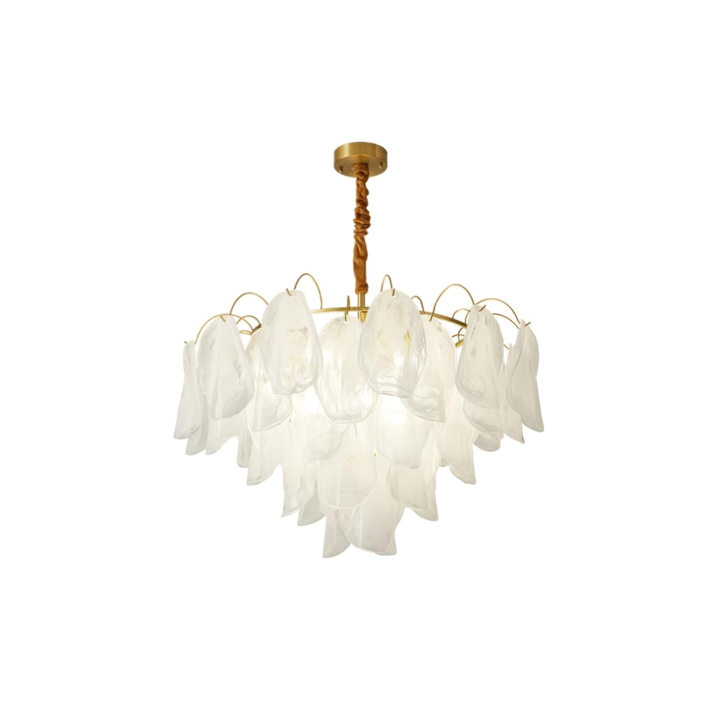 Multi Tier Cloud Glass Pendant Light