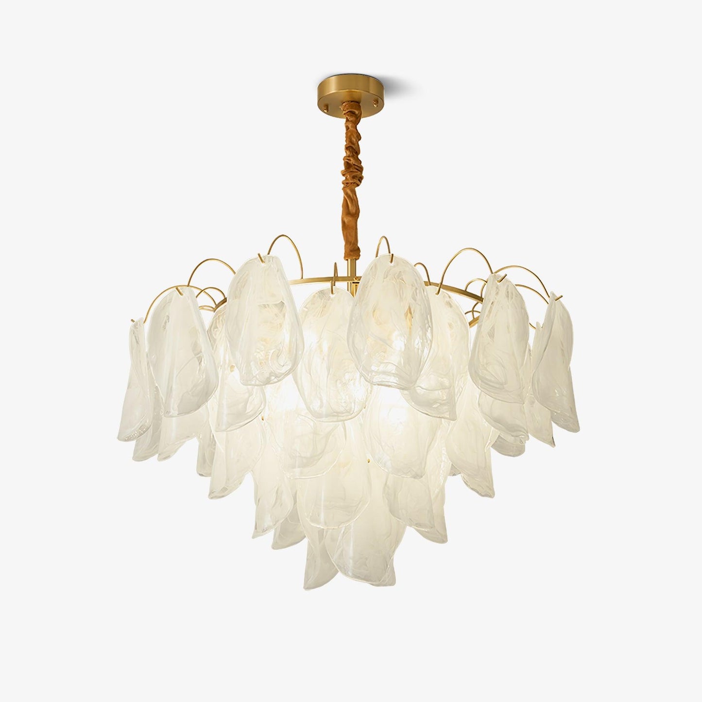 Multi Tier Cloud Glass Pendant Light