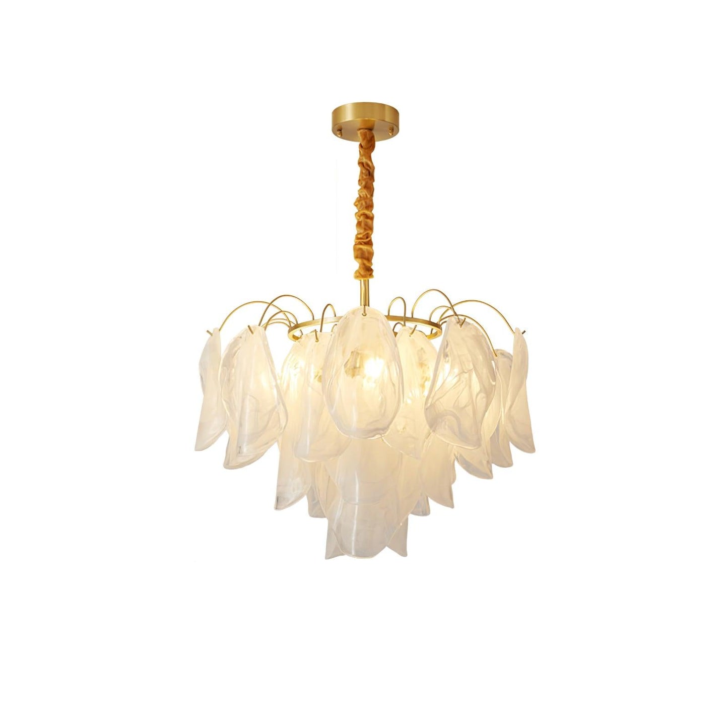 Multi Tier Cloud Glass Pendant Light