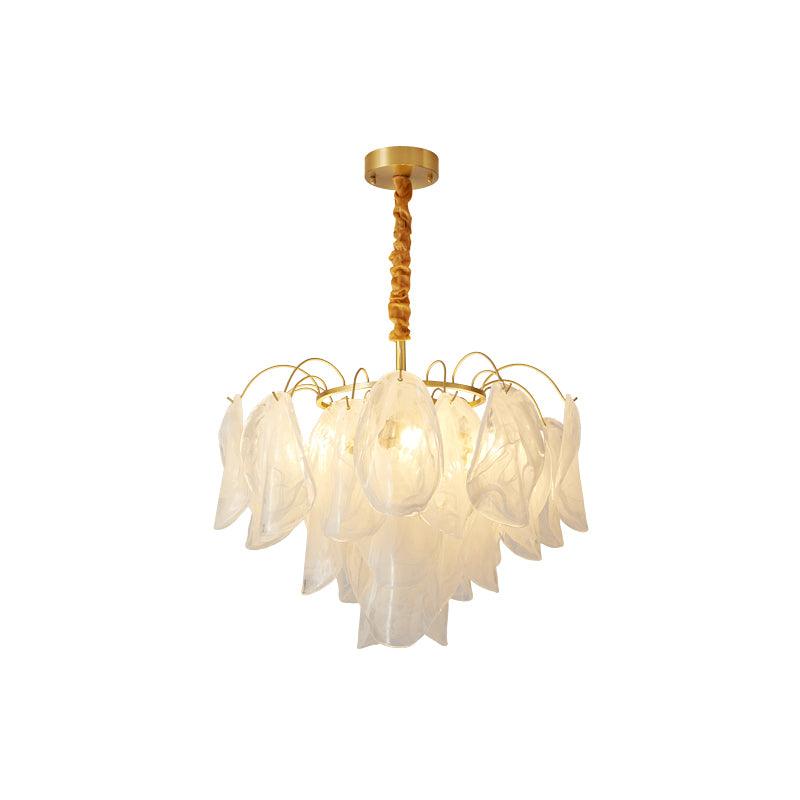 Multi Tier Cloud Glass Pendant Light