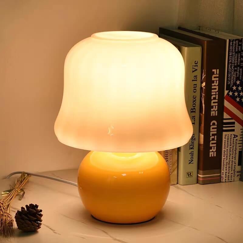 Mushroom Shaped Accent Table Lamp