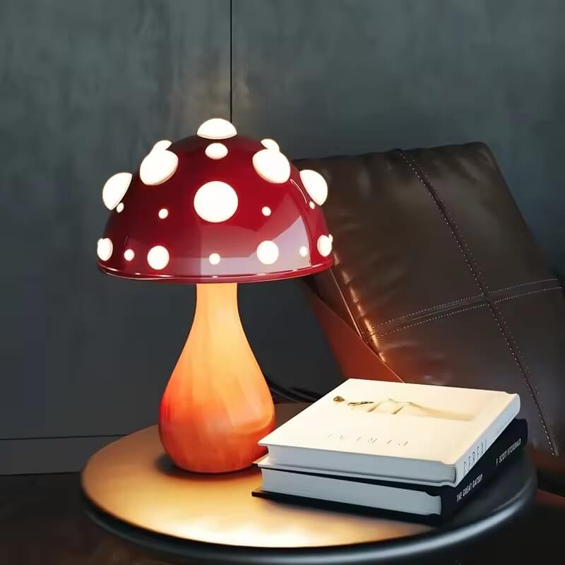 Mushroom Desk Lamp Home Decor