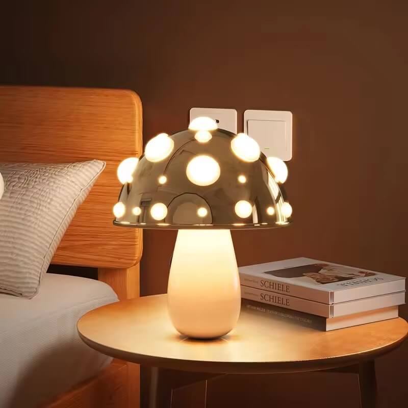 Mushroom Desk Lamp Home Decor