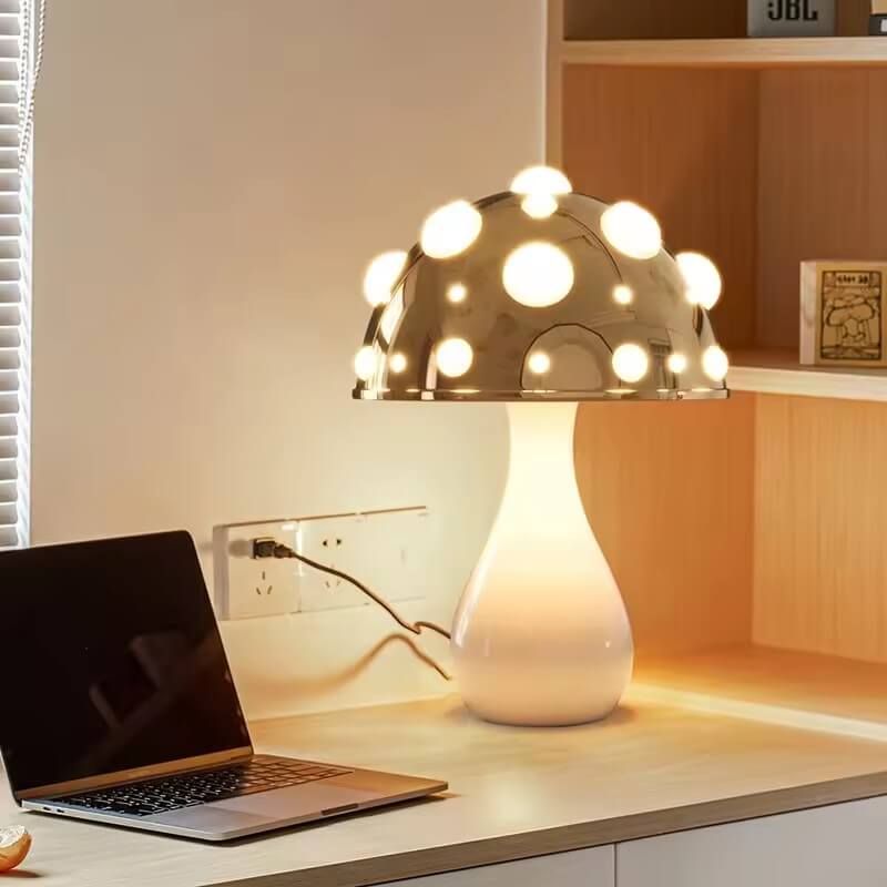 Mushroom Desk Lamp Home Decor