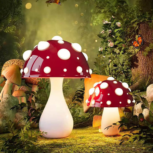 Mushroom Desk Lamp Home Decor