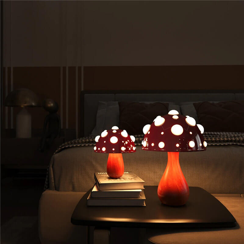 Mushroom Desk Lamp Home Decor