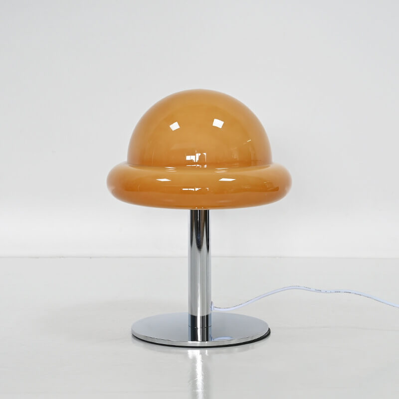 Mushroom Glass Table Lamp