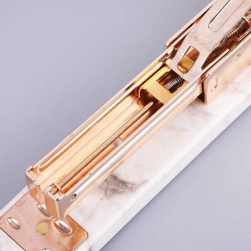 Marble Rose Gold Stapler - Nordic Side - not-hanger