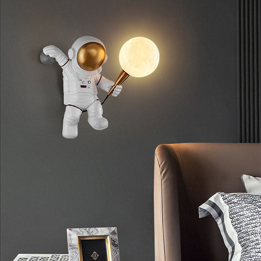 Astronaut Moon Lamp