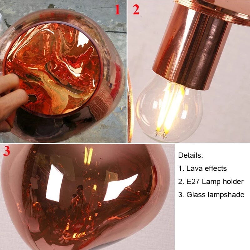 Nyra Lava Pendant Lights
