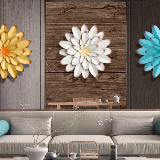 Artificial Flower Wall Decor