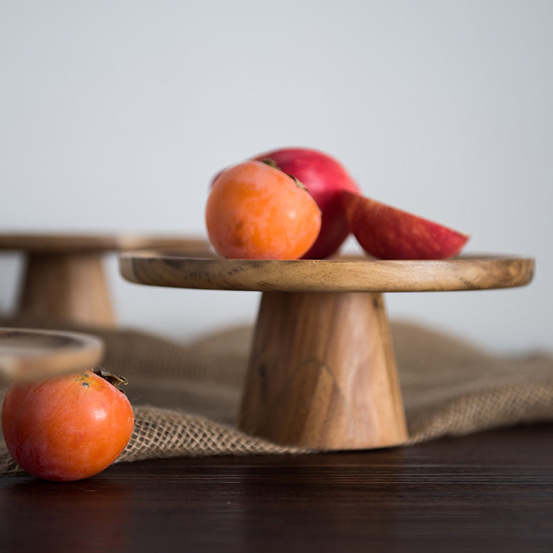 Vintage Wooden Dessert Stand