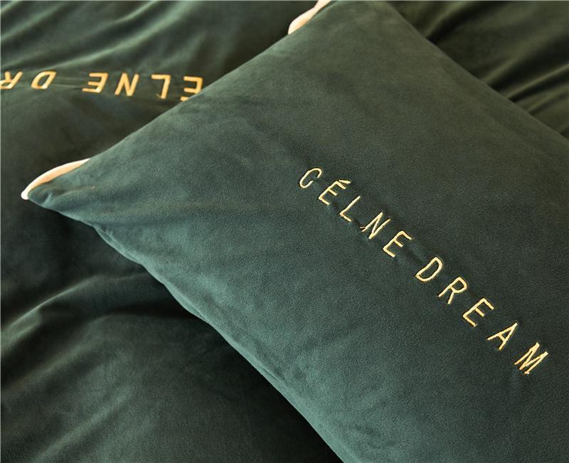 Celne Dream Velvet Bedding Set - Nordic Side - 