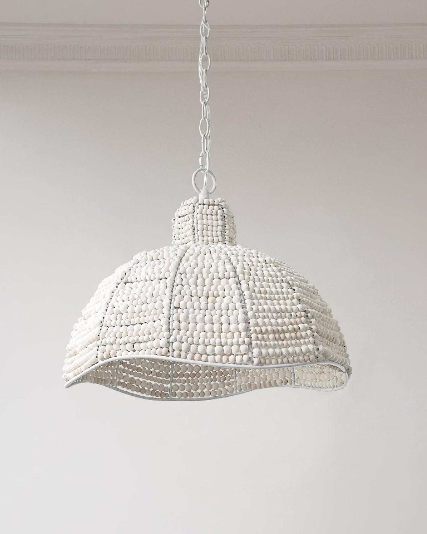 Obispo Wood Beads Pendant Lamp