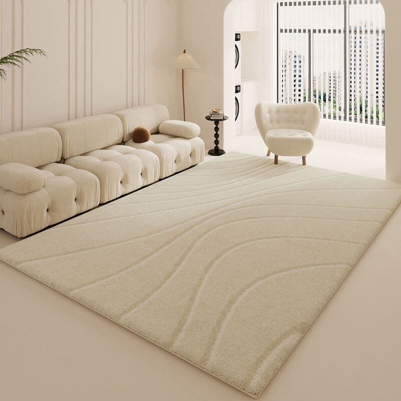 Minimalist Plush Area Rug