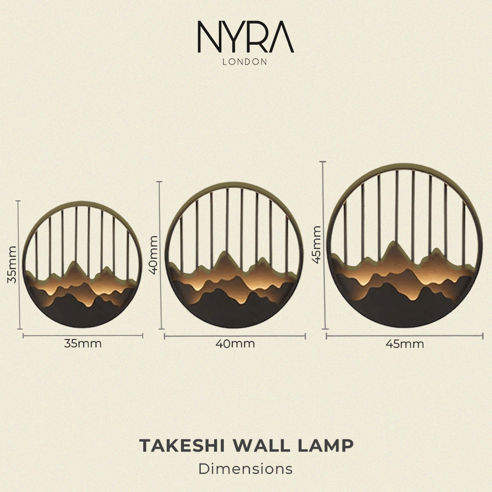 Takeshi Modern Wall Lamp