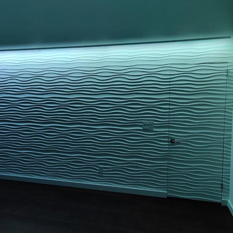 Wave PVC 3D Wall Panel