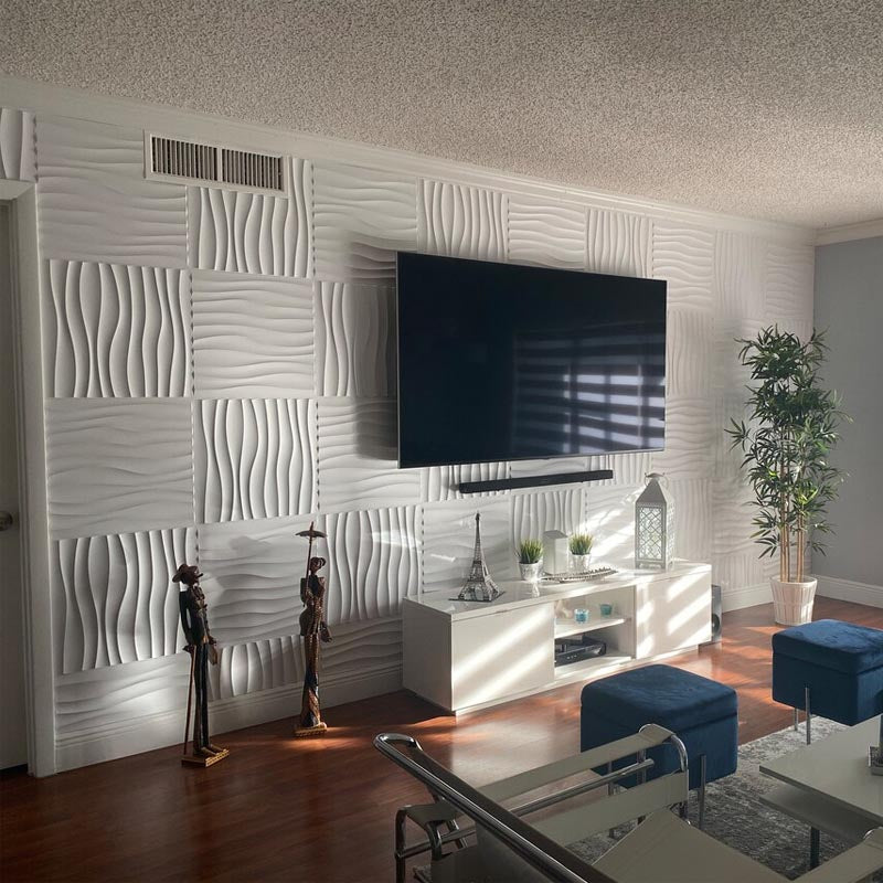 Wave PVC 3D Wall Panel