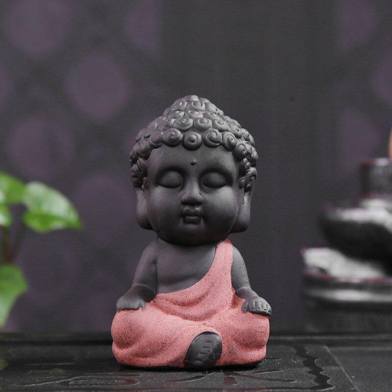 HomeQuill™ Mini Buddha Figurine - Nordic Side - 