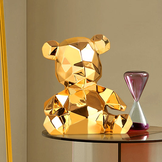 Violent Bear Decorative Figurine