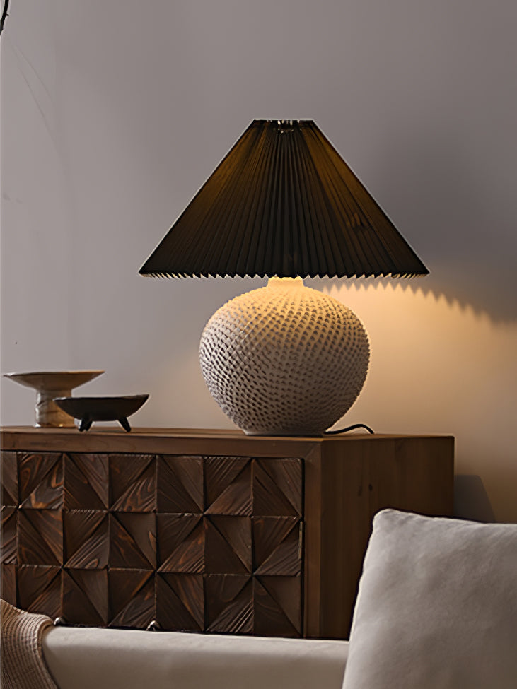 Textured Ceramic Table Light