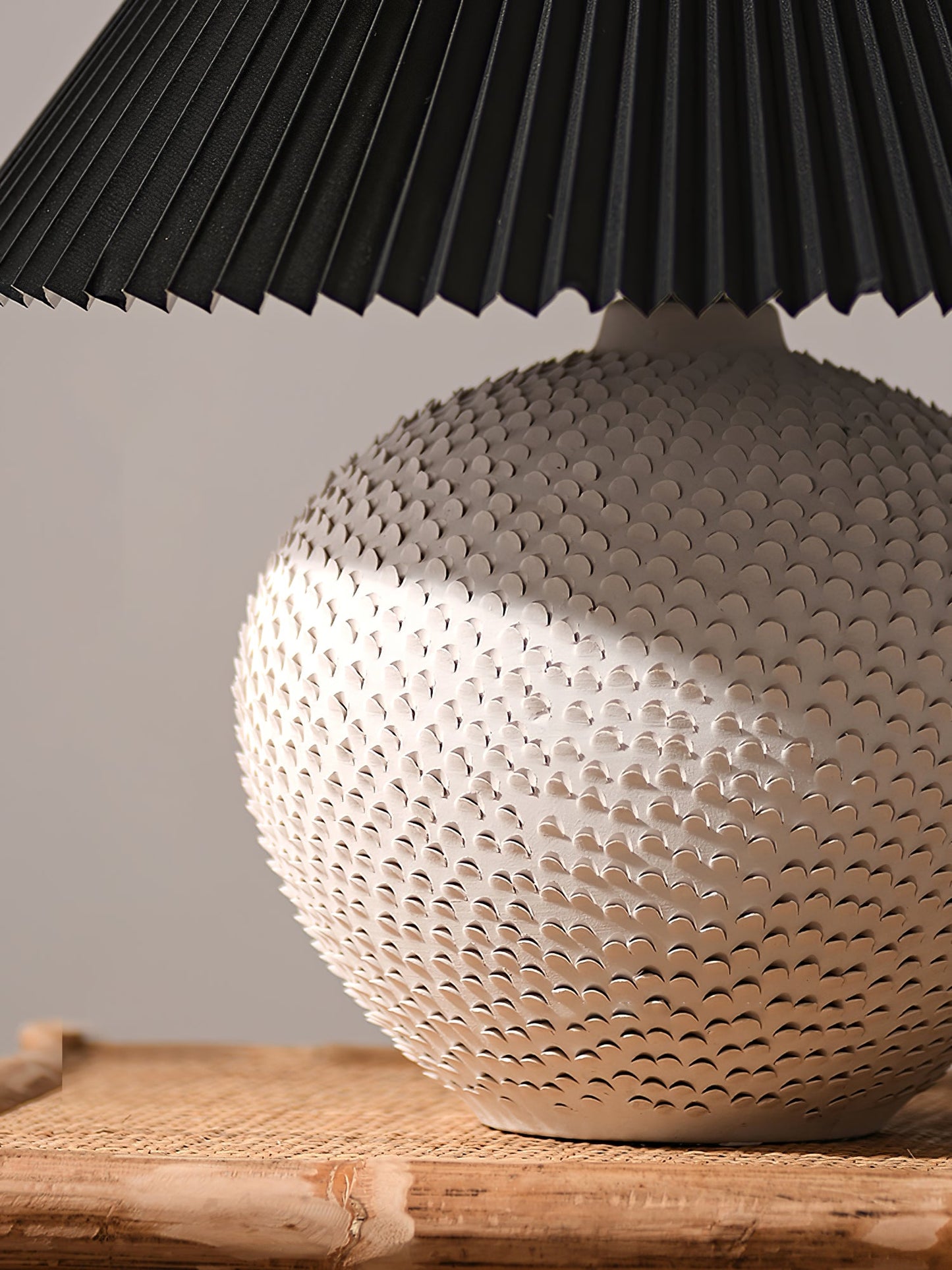 Textured Ceramic Table Light