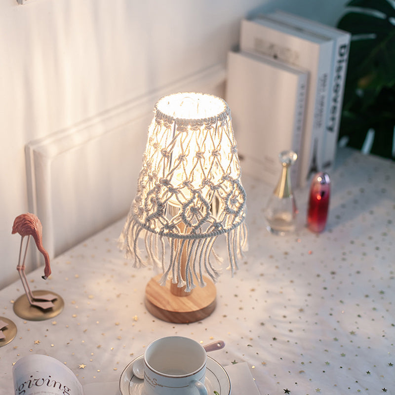 Bohemian Macramé Pendant Light Shade