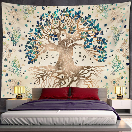 Tree of Life Tapestry Wall Hanging