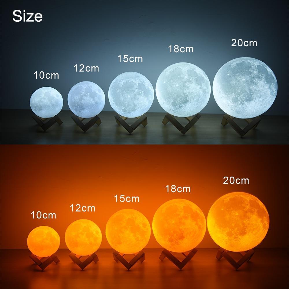 Moon Lamp - Nordic Side - 