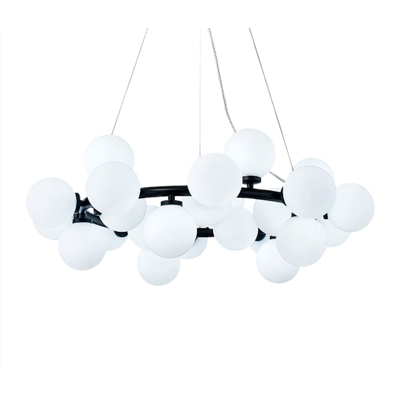 Round Loft Chandelier - Nordic Side - 