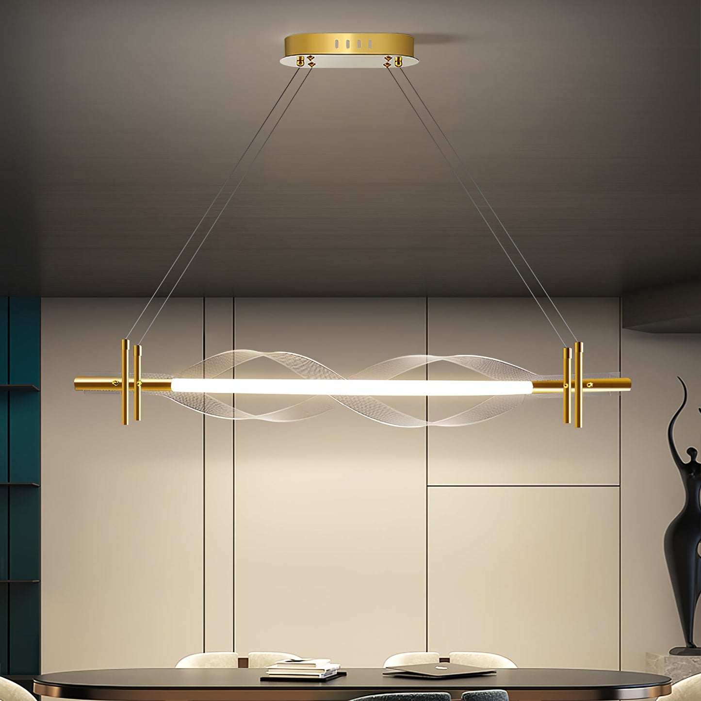 Morae Acrylic Chandelier