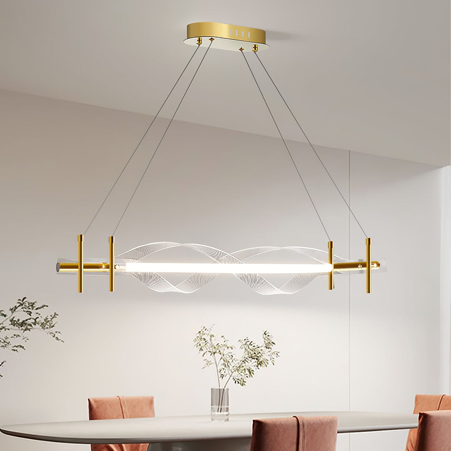 Morae Acrylic Chandelier