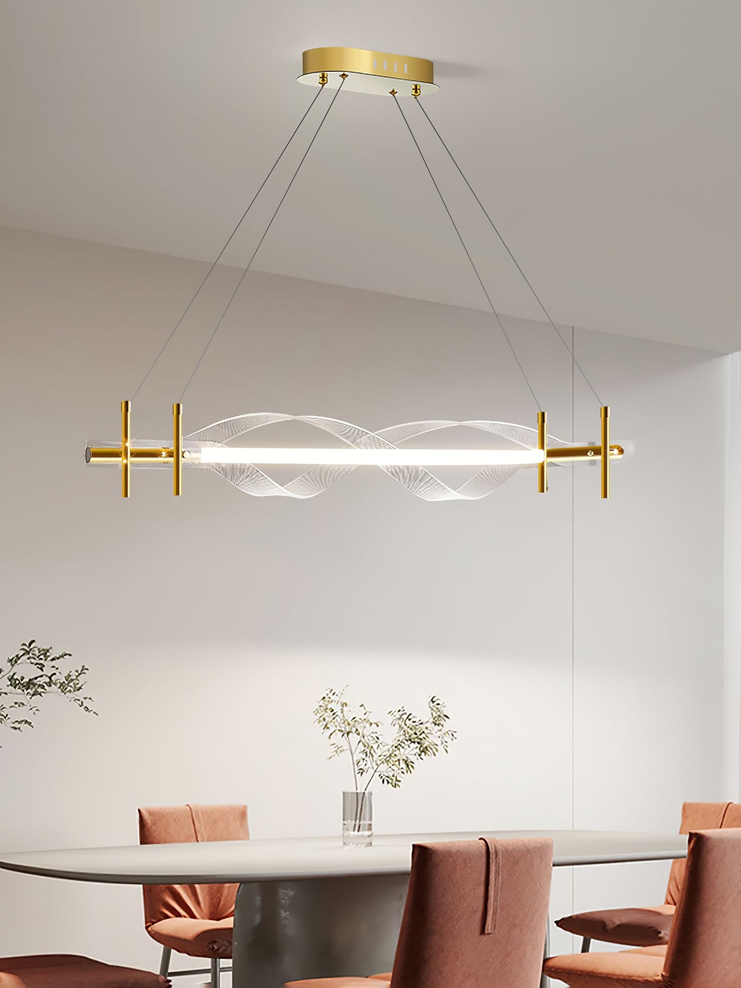 Morae Acrylic Chandelier