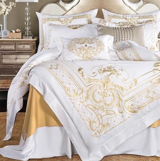 Royal White Egyptian Cotton Duvet Bedding Set - Nordic Side - archidaily, archilovers, architecture, architecturelovers, architectureporn, arcitecture, art, artist, concrete, contemporaryart,