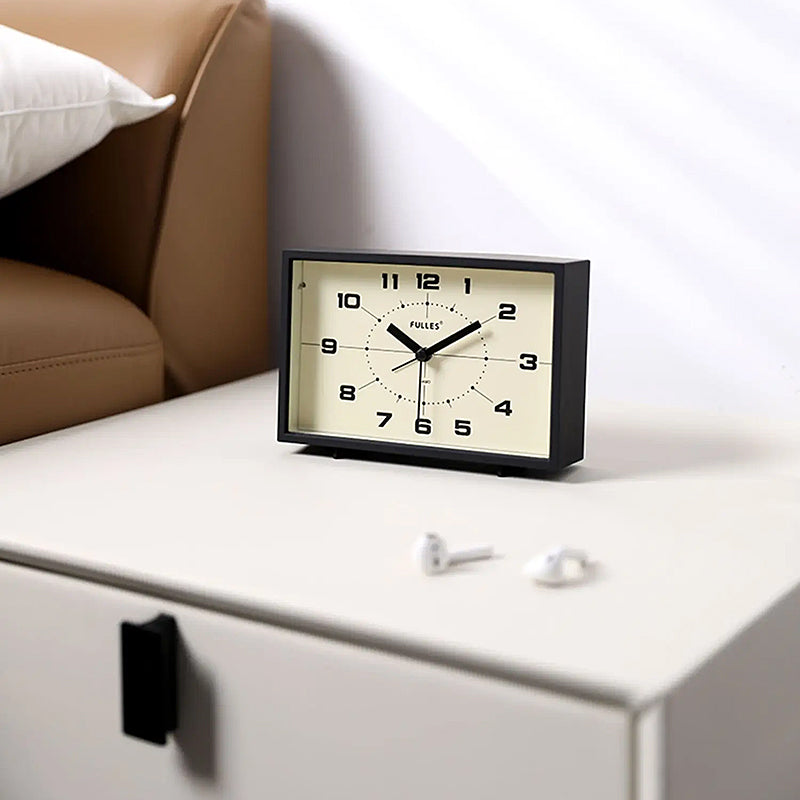 Modern retro alarm clock