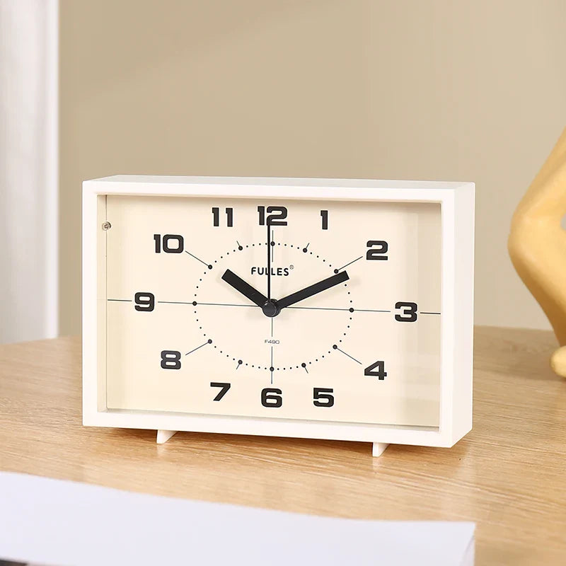 Modern retro alarm clock