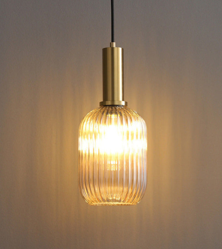 Walden - Vintage Textured Glass Pendant Lights