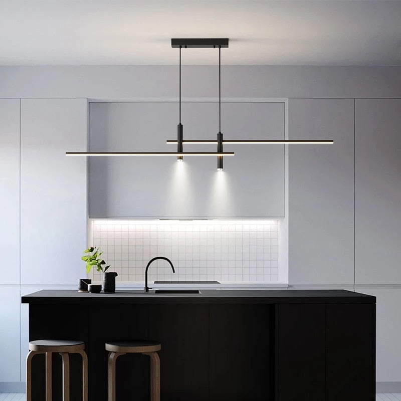 Modern Horizontal Chandelier