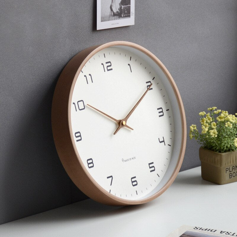 Wooden Needle Decorative Wall Clock