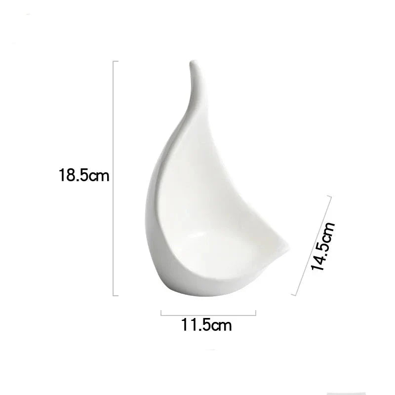 Zen White Decorative Serving Dishes